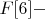 $F[6] - $