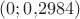 $(0;0{,}2984)$