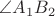 $\angle A_{1}B_{2}$