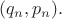 $(q_n,p_n).$
