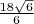$\frac{18\sqrt6}6$