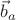 $\vec b_a$