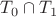 $T_0\cap T_1$