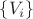 $\[\{ V_i \} \]$