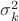 $ \sigma_k^2 $
