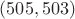 $(505,503)$