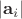 $|\mathbf a_i|$