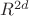 $R^{2d}$