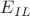 $E_{IL}$