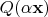 $Q(\alpha\mathbf x)$