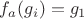 $f_a(g_i)=g_1$