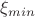 $\xi_{min}$
