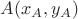 $A(x_A,y_A)$
