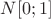 $N[0;1]$