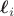 $\boldsymbol{\ell}_i$