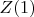 $Z(1)$