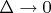 $\Delta\to 0$