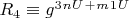 $R_4\equiv g^3^n^U^+^m^1^U$