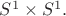 $S^1\times S^1.$