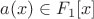 $a(x)\in F_1[x]$