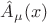 $\hat{A}_{\mu}(x)$