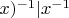 $x)^{-1}|x^{-1}$