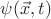 $\psi(\vec{x},t)$