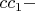$cc_1-$