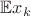$\mathbb E x_k$