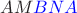 $AM{\color{blue}BNA}$