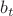 $b_{t}$ $b_{t}$
