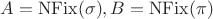 $A=\mathrm{NFix}(\sigma), B=\mathrm{NFix}(\pi)$ $A=\mathrm{NFix}(\sigma), B=\mathrm{NFix}(\pi)$