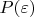 $P(\varepsilon)$