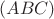 $(ABC)$