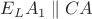 $E_LA_1\parallel CA$