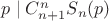 $p\mid C_{n+1}^{n}S_n(p)$