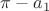 $\pi - a_1$
