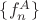 $\{f_n^A\}$