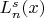 $L_n^s(x)$
