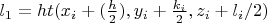 $l_1=ht(x_i+(\frac h 2),y_i+\frac{k_i}{2},z_i+l_i/2)$