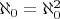 $\aleph_0 = \aleph_0^2$