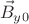 $$\vec B_y_0$$