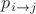 $p_{i\to j}$