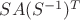 $SA(S^{-1})^T$