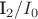 I_2/I_0