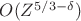 $O(Z^{5/3-\delta})$