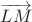 $\overrightarrow {L M}$