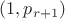 $(1, p_{r+1})$