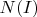 $N(I)$