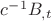 ${c^{-1}}{B_{,t}}$